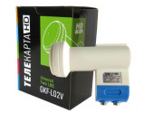 GKF-L02V Конвертор Golden Interstar Universal TWIN LNB PLATINUM X, 0.1dB Линейная поляризация