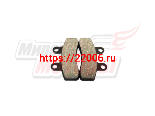 Колодки тормозные дисковые TTR110, TTR125 (передние) Колодки тормозные дисковые TTR110, TTR125 (передние)