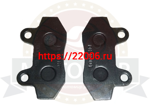 Колодки тормозные дисковые 50QT-4A, WGZ-007Нитро.Матадор 50,FALCON250но,Cobra Crossfire (пара) фото 2