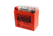 Аккумулятор 12В10Ач HEMEN ENERGY DS1210 (12N9-4B-1) С ДИСПЛЕЕМ (гелевый) (прям. пол)(137*77*135мм)