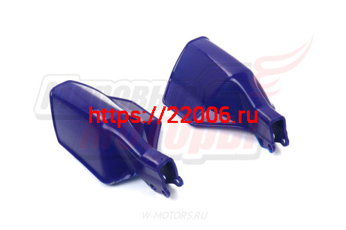 Защита рук Иж пластик синяя фото 2