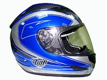 Мотошлем THH TS-42 №7 pearl blue/ gray (XS)