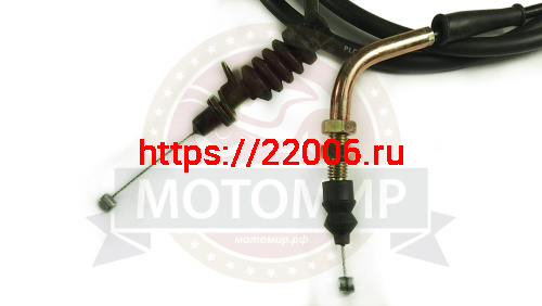 Трос газа L-1900мм, ход-110мм скутер CITY PG (084) (с ухом) фото 3 Трос газа L-1900мм, ход-110мм скутер CITY PG (084) (с ухом) фото 3