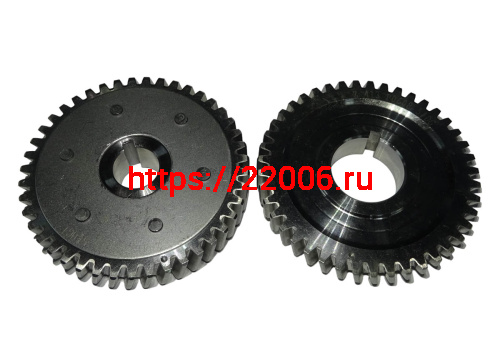 Шестерни вала балансирного СВВ250, CG250 (пара) (166FMM) (НАБОР) фото 2 Шестерни вала балансирного СВВ250, CG250 (пара) (166FMM) (НАБОР) фото 2