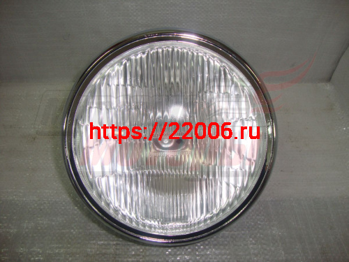 Фара в сборе трицикл LF200ZH-2 (оригинал, заводск. Lifan) (колодка 4 контакта)