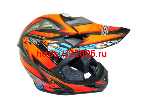 Мотошлем SAFEBET HF-116 (cross) black Q152-O (S) Мотошлем SAFEBET HF-116 (cross) black Q152-O (S)
