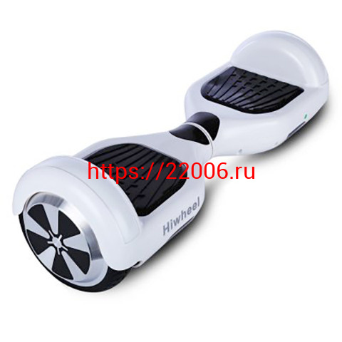 Гироскутер 6.5 дюймов (белый) с Bluetooth Гироскутер 6.5 дюймов (белый) с Bluetooth