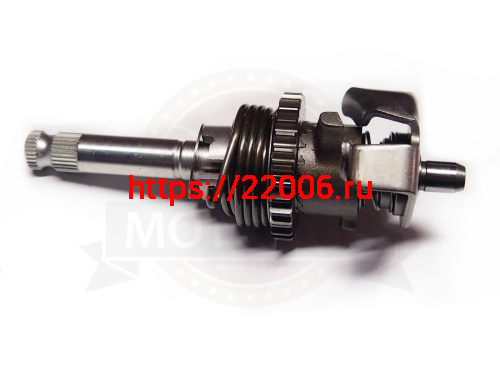 Вал кикстартера в сборе 167FMM (230CGB) ADVENTURE 250 (15010041) фото 3