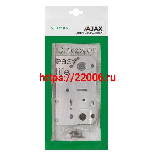 Защелка Ajax (Аякс) врезная METLM90-50 GR графит фото 3 Защелка Ajax (Аякс) врезная METLM90-50 GR графит фото 3