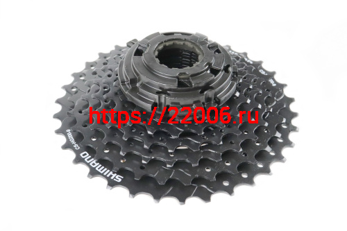 Блок спортивный 9 звезд SHIMANO Acera CS-HG200-9 (11-34 зуб.), кассета Блок спортивный 9 звезд SHIMANO Acera CS-HG200-9 (11-34 зуб.), кассета