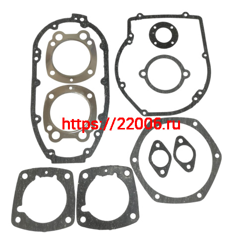 Набор прокладок Урал паранитовых с алюминиевой прокладкой (мото) Россия фото 3