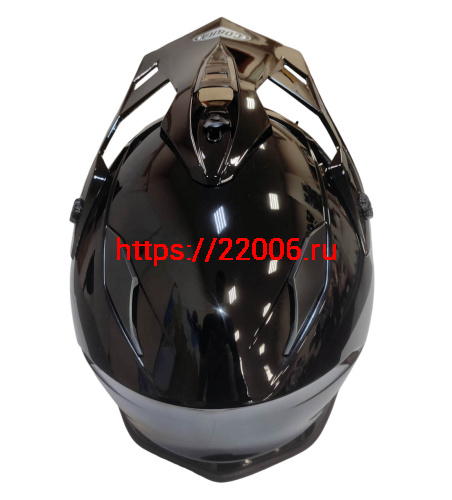 Шлем кроссовый со стеклом COBRA EC H331, белый, черный, черный-лайм, резмер L фото 4 Шлем кроссовый со стеклом COBRA EC H331, белый, черный, черный-лайм, резмер L фото 4