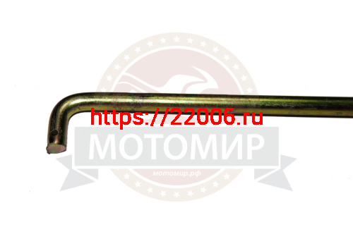 Тяга заднего тормоза Аякс 300/350 задняя в сборе с пружиной и гайкой (980мм) (S-P59D250) фото 2 Тяга заднего тормоза Аякс 300/350 задняя в сборе с пружиной и гайкой (980мм) (S-P59D250) фото 2