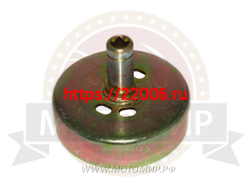 Барабан сцепления мотокосы GBC-052 под квадратный вал d10