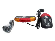 Набор: стоп с пультом управ-я+поворот со стопом+сигналы+ фара