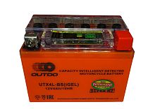 Аккумулятор 12В  4 А/ч  UTX4L-BS iGEL, OUTDO (114х70х86) обратная пол., для Альфы