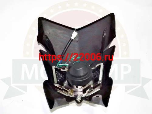 Фара Fighter 125 с обтекателем фото 2