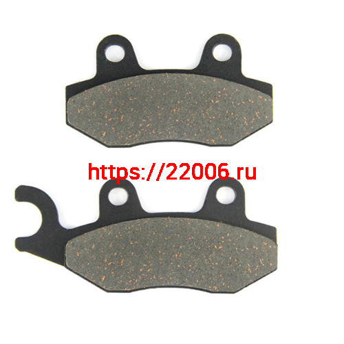 Колодки тормозные (диск) ZB125, CF125, TTR250 /// код 4377