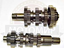 Коробка в сборе CG250 167FMM Хантер250, CrossFire, TTR250,  XR250 (166FMM/169FMM(CB250)
