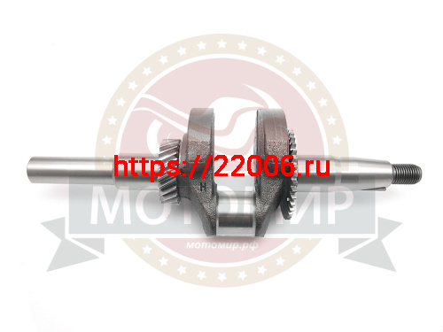 Коленвал LIFAN LF170F-T (13100) (НАБОР) фото 2