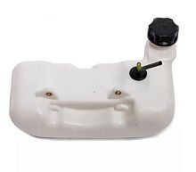 Бензобак в (бак топливный) сборе для триммера 43-52 см3, типа Carver 043M, 052M,  043MS,052MS