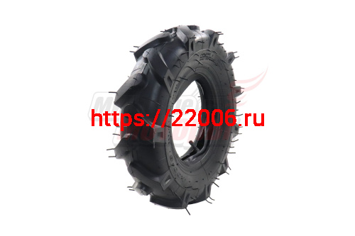 Покрышка МБ 8" 4,00-8 камерная (С КАМЕРОЙ) "Ёлочка" МАРКИРОВАННАЯ