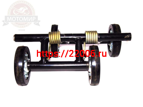 Тележка Буран в сборе правая Н.О (широкий каток) фото 2 Тележка Буран в сборе правая Н.О (широкий каток) фото 2