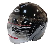 Шлем открытый COBRA EC H586, черный, размер S