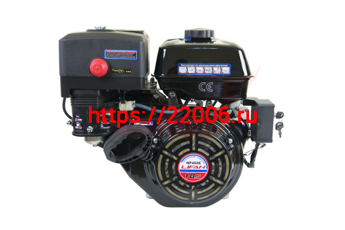 Двигатель LIFAN 18,5 л.с. NP460E электростартер (459cc, вал d25) Двигатель LIFAN 18,5 л.с. NP460E электростартер (459cc, вал d25)