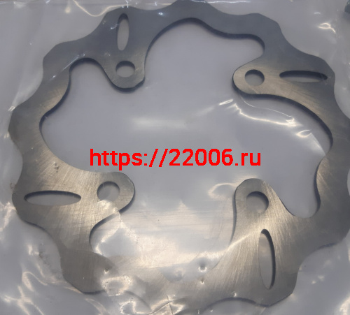 Диск тормозной задний 180мм под болт 8 мм фигурный