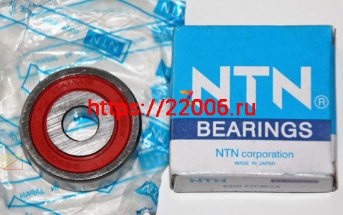 Подшипник 6300 переднего колеса мопед Альфа NTN Подшипник 6300 переднего колеса мопед Альфа NTN
