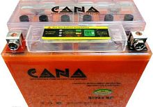 Аккумулятор CANA гелевый 12v/4hr YTX4L-BS - orange (60EN, iGel, 114*71*86, 1,385кг, -) тест 10
