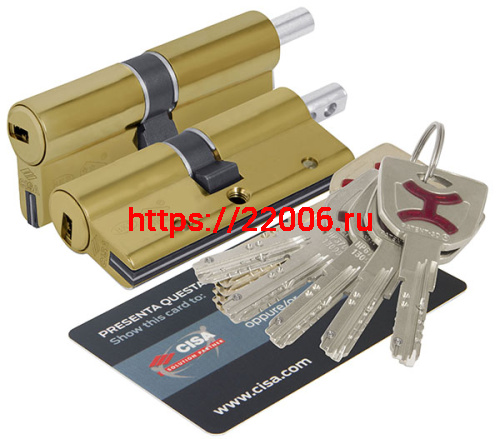 Цилиндровый механизм Cisa (Чиза) под вертушку AP4S 0P3S2-13.66 (70 мм/30+10+30), ЛАТУНЬ Цилиндровый механизм Cisa (Чиза) под вертушку AP4S 0P3S2-13.66 (70 мм/30+10+30), ЛАТУНЬ