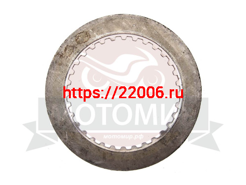 Диск сцепления Иж металлический толстый опорный Иж49 1-140 Диск сцепления Иж металлический толстый опорный Иж49 1-140