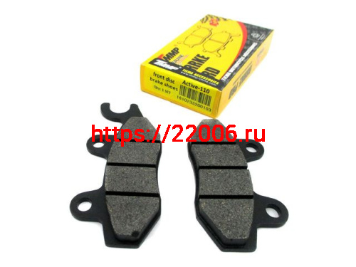 Колодки тормозные дискового тормоза, правое ухо ТММР Колодки тормозные дискового тормоза, правое ухо ТММР